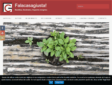 Tablet Screenshot of falacasagiusta.com